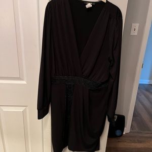 Brand new without tags black dress